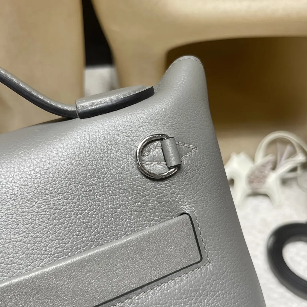 Hermès Gray Mini Kelly - Hình 6
