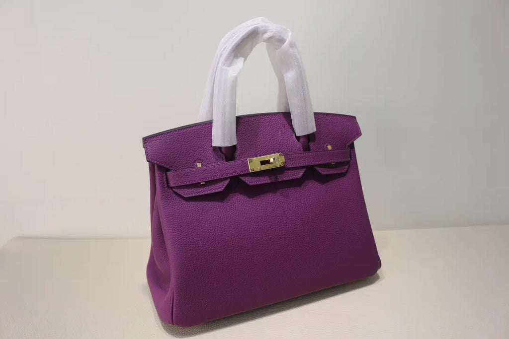 Hermès Birkin 30 Purple - Hình 2