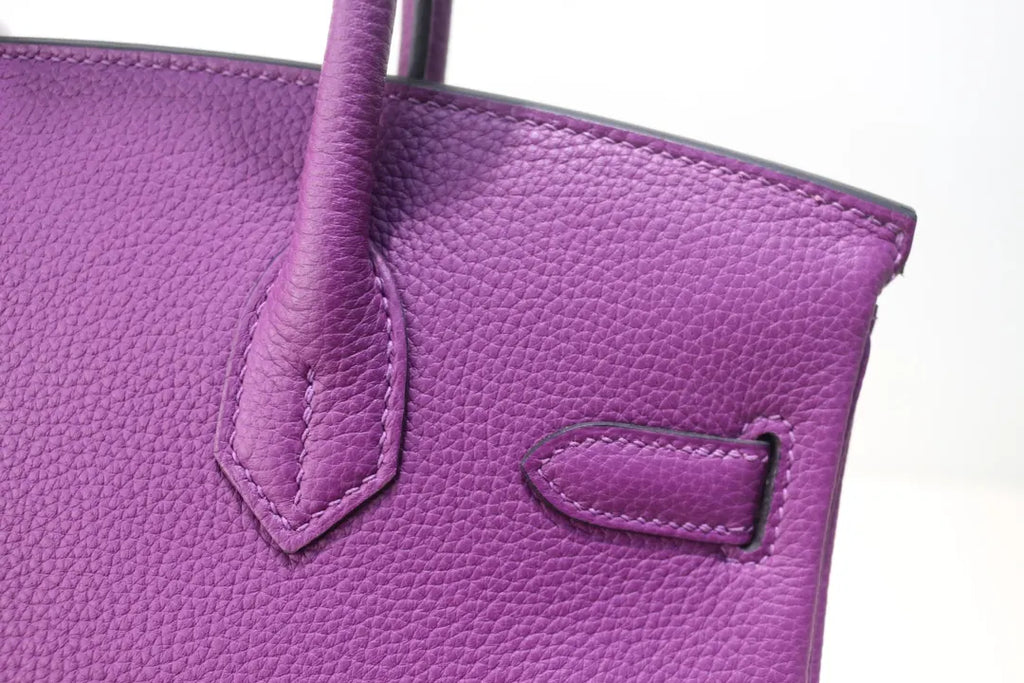 Hermès Birkin 30 Purple - Hình 5