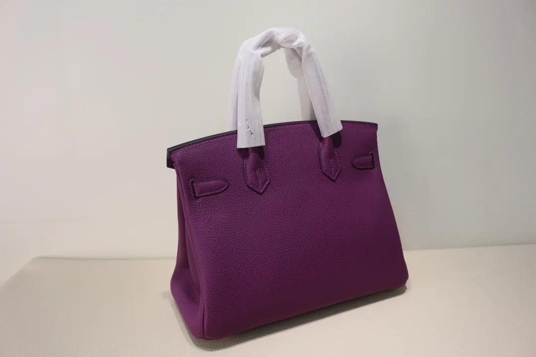 Hermès Birkin 30 Purple - Hình 3