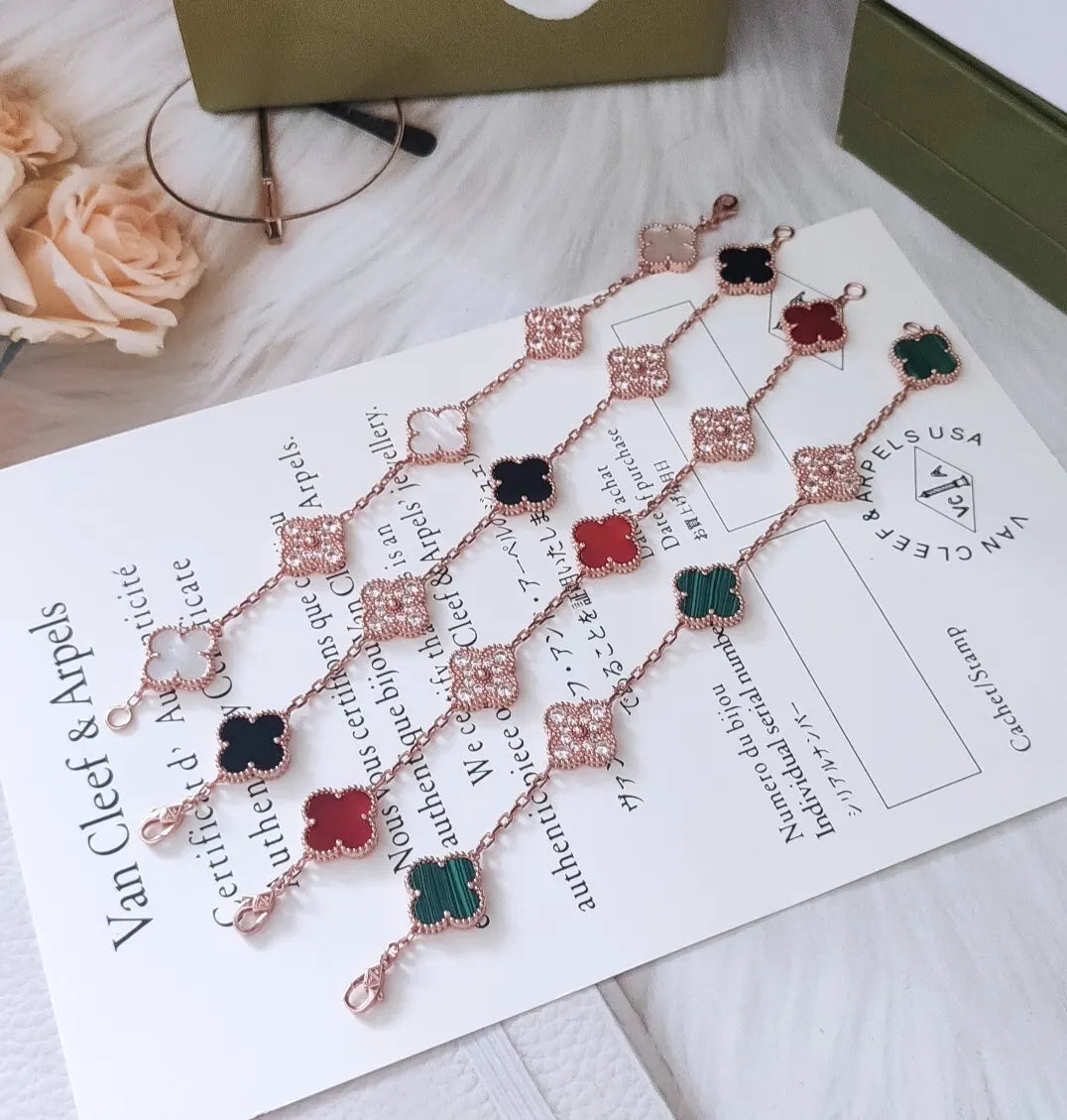 Van Cleef Style Premium Clover Bracelet