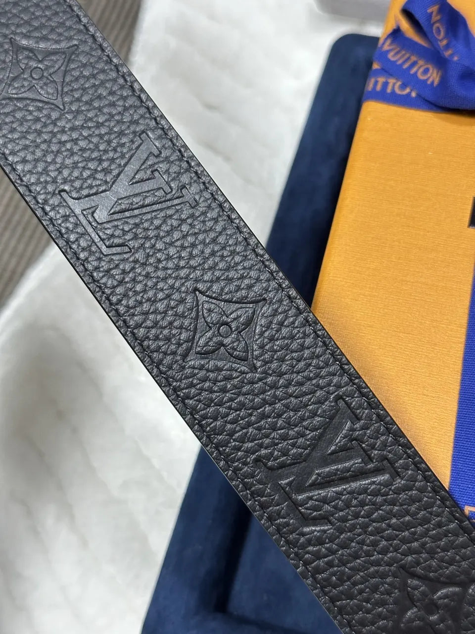 Louis Vuitton Taurillon Leather Belt - Hình 6