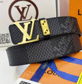 Louis Vuitton Black Eclipse Belt