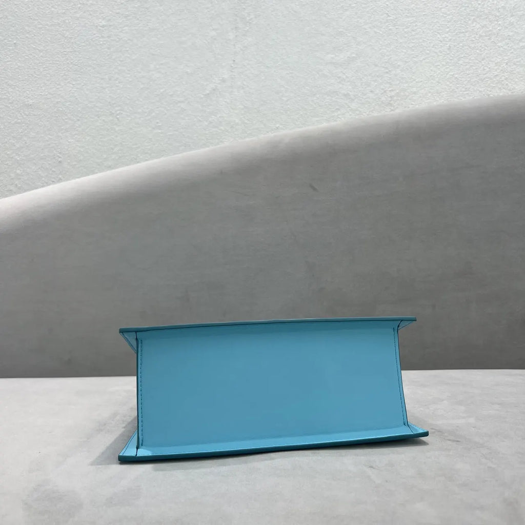 handle Jacquemus Le Grand Blue Bag - Hình 4