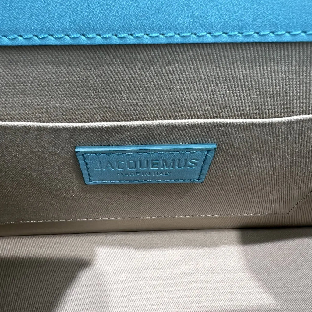 handle Jacquemus Le Grand Blue Bag - Hình 9