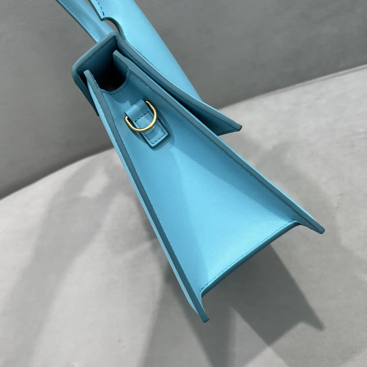 handle Jacquemus Le Grand Blue Bag - Hình 6