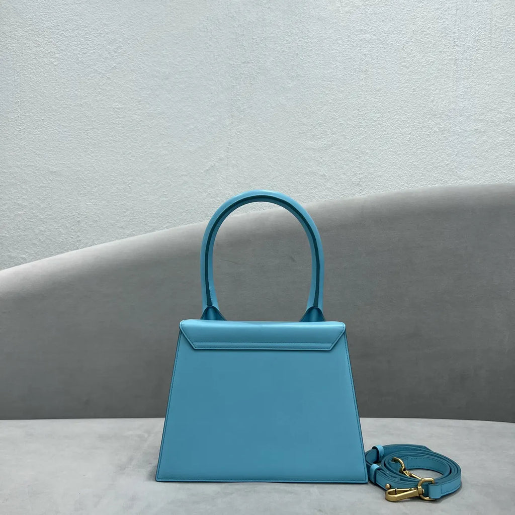 handle Jacquemus Le Grand Blue Bag - Hình 2