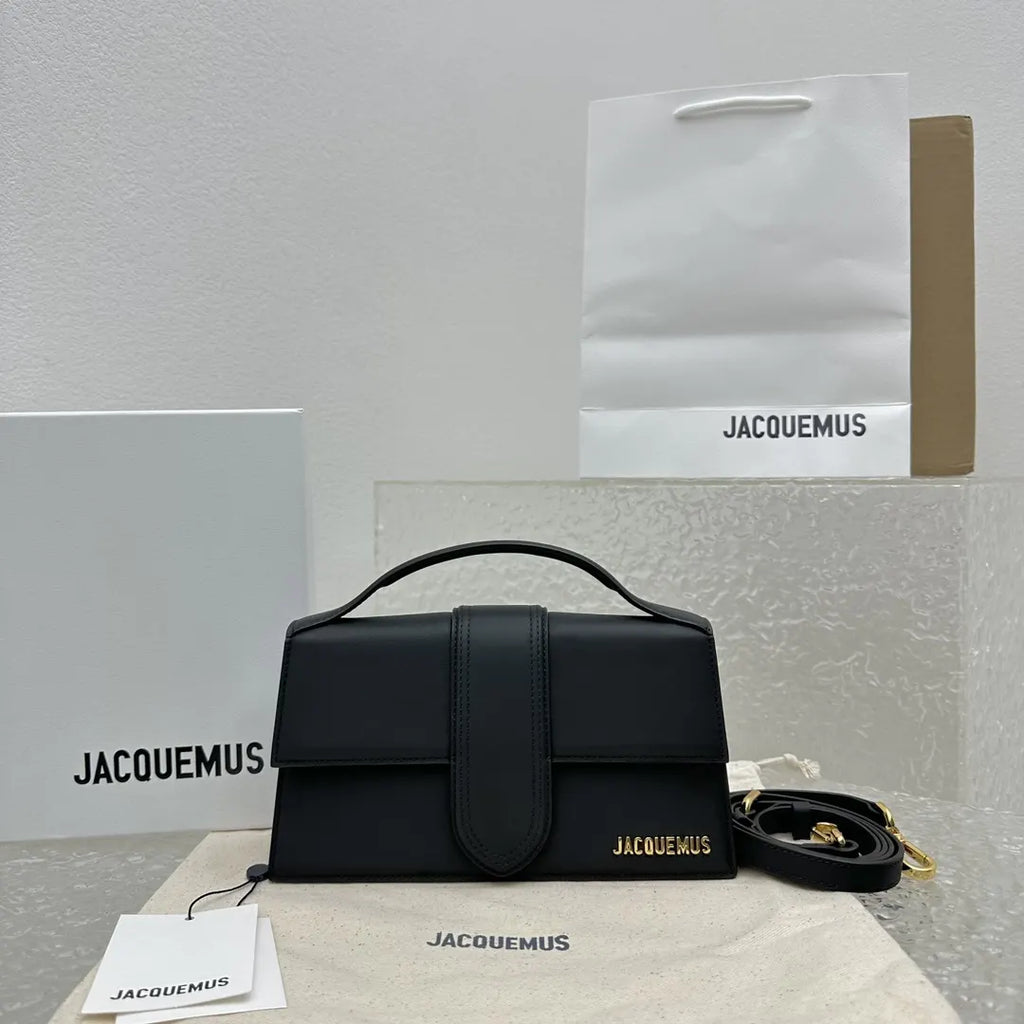 Jacquemus Black Leather Bag le