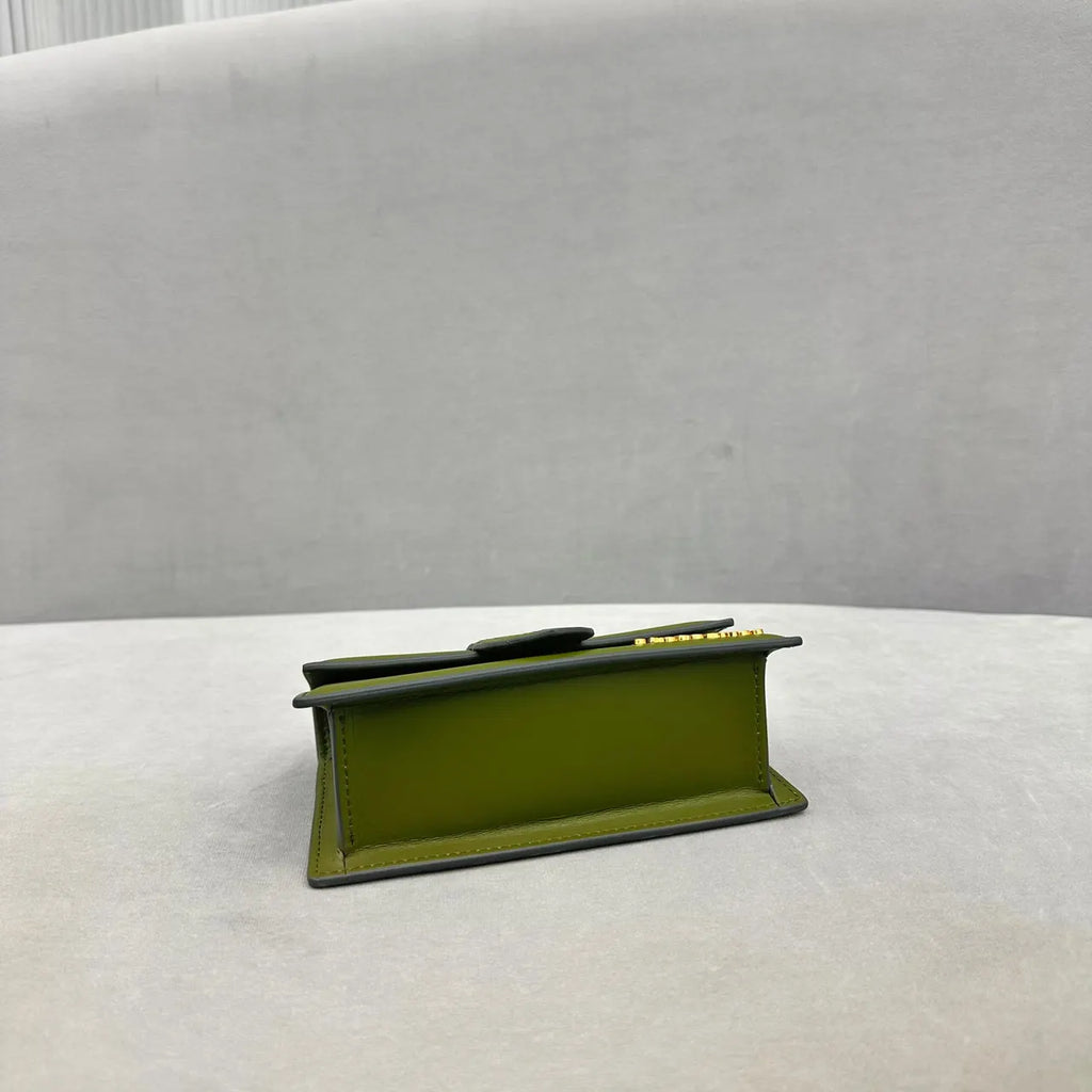 Jacquemus Olive Green 'Le Chiquito' Bag - Hình 4