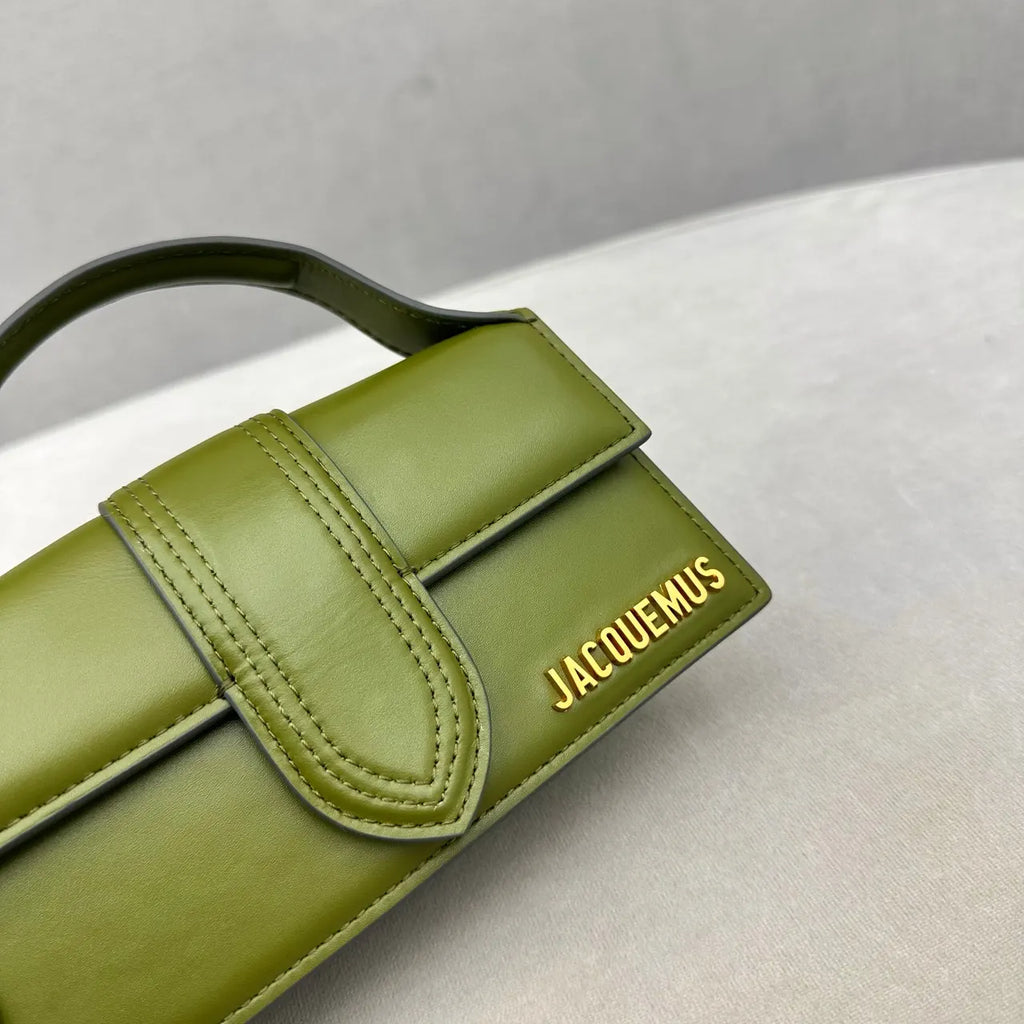 Jacquemus Olive Green 'Le Chiquito' Bag - Hình 5