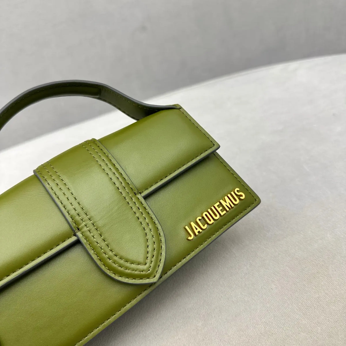 Jacquemus Olive Green 'Le Chiquito' Bag - Hình 5