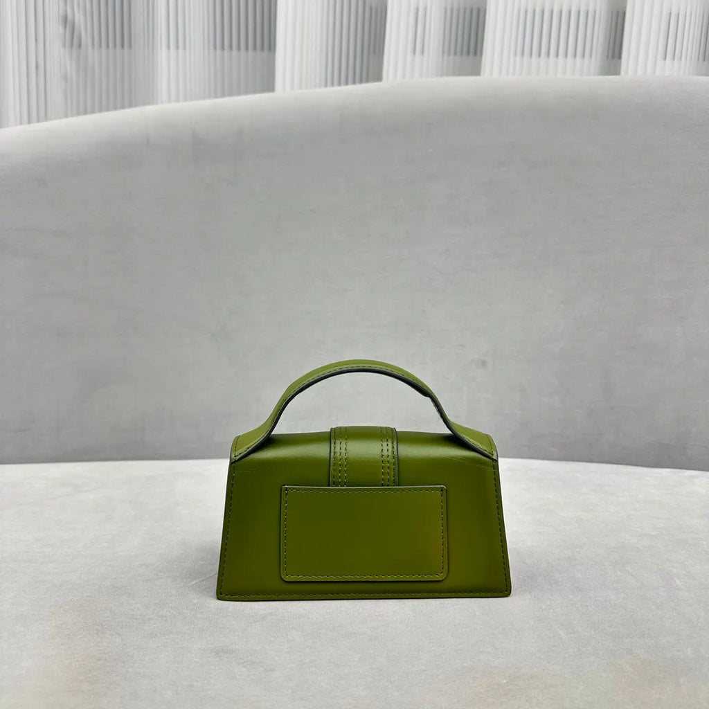 Jacquemus Olive Green 'Le Chiquito' Bag - Hình 2