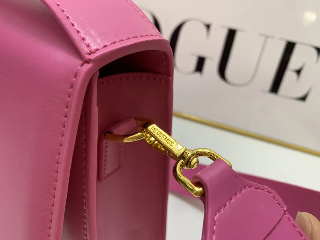 smooth Jacquemus Le Grand Fuchsia Bag - Hình 7