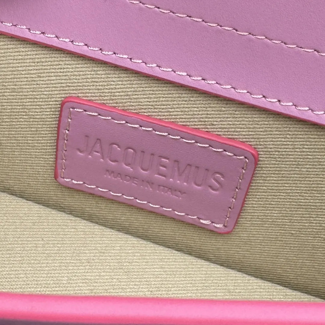 Jacquemus Pink Le Vanity Bag - Hình 12
