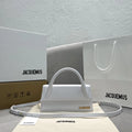 Jacquemus White Leather Bag le