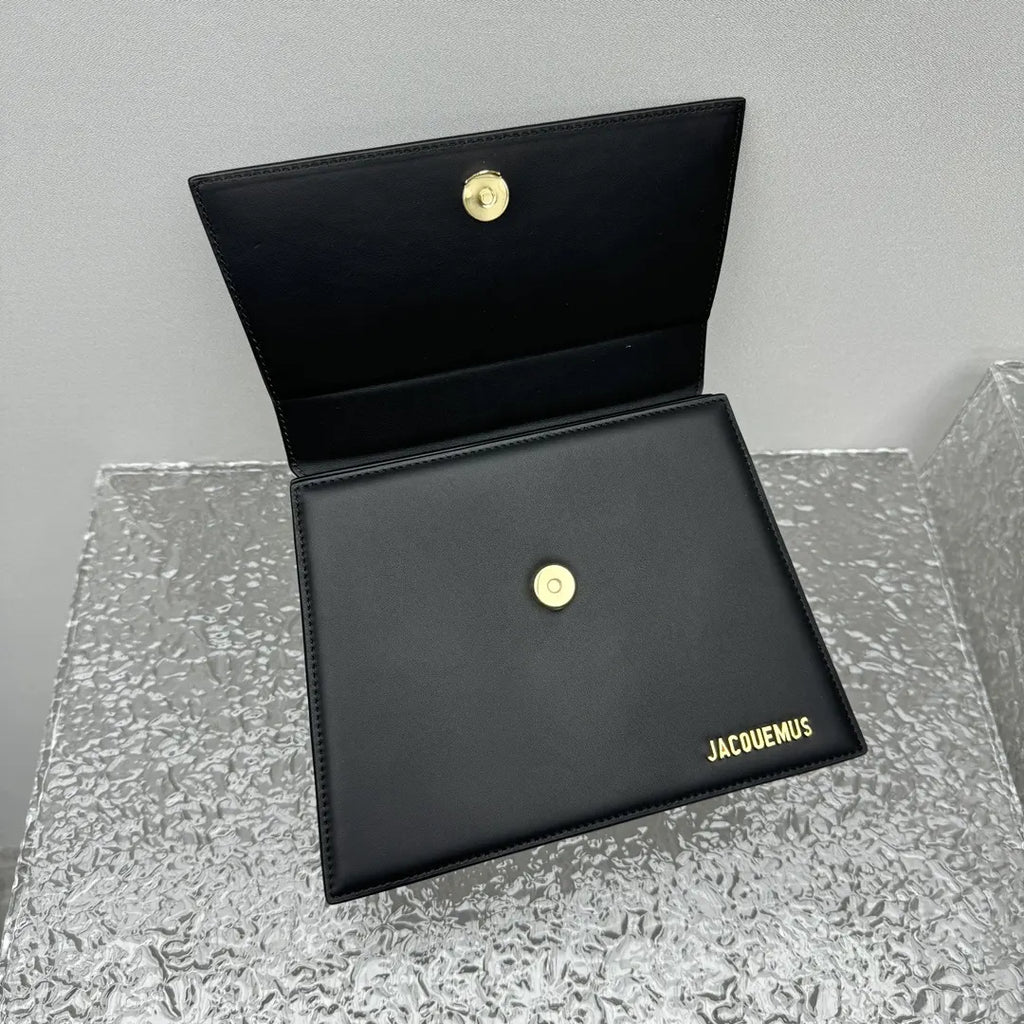 Jacquemus Black Mini Leather Bag - Hình 11