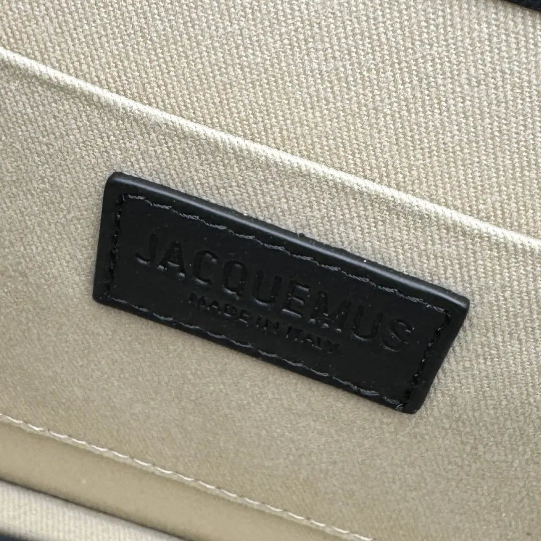Jacquemus Black Mini Leather Bag - Hình 2