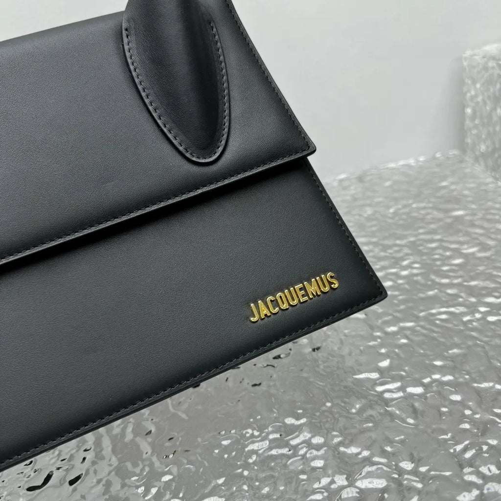 Jacquemus Black Mini Leather Bag - Hình 9