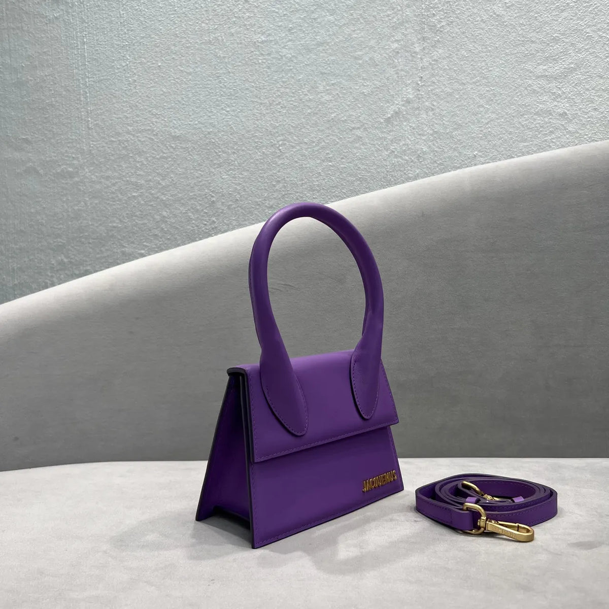 Jacquemus Purple Le Chiquito - Hình 3