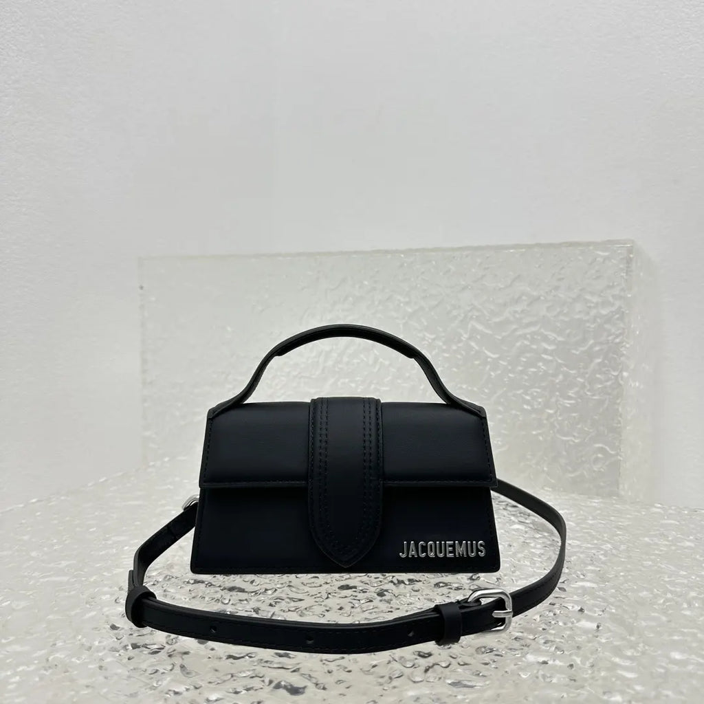Jacquemus Matte Black Micro Bag - Hình 2