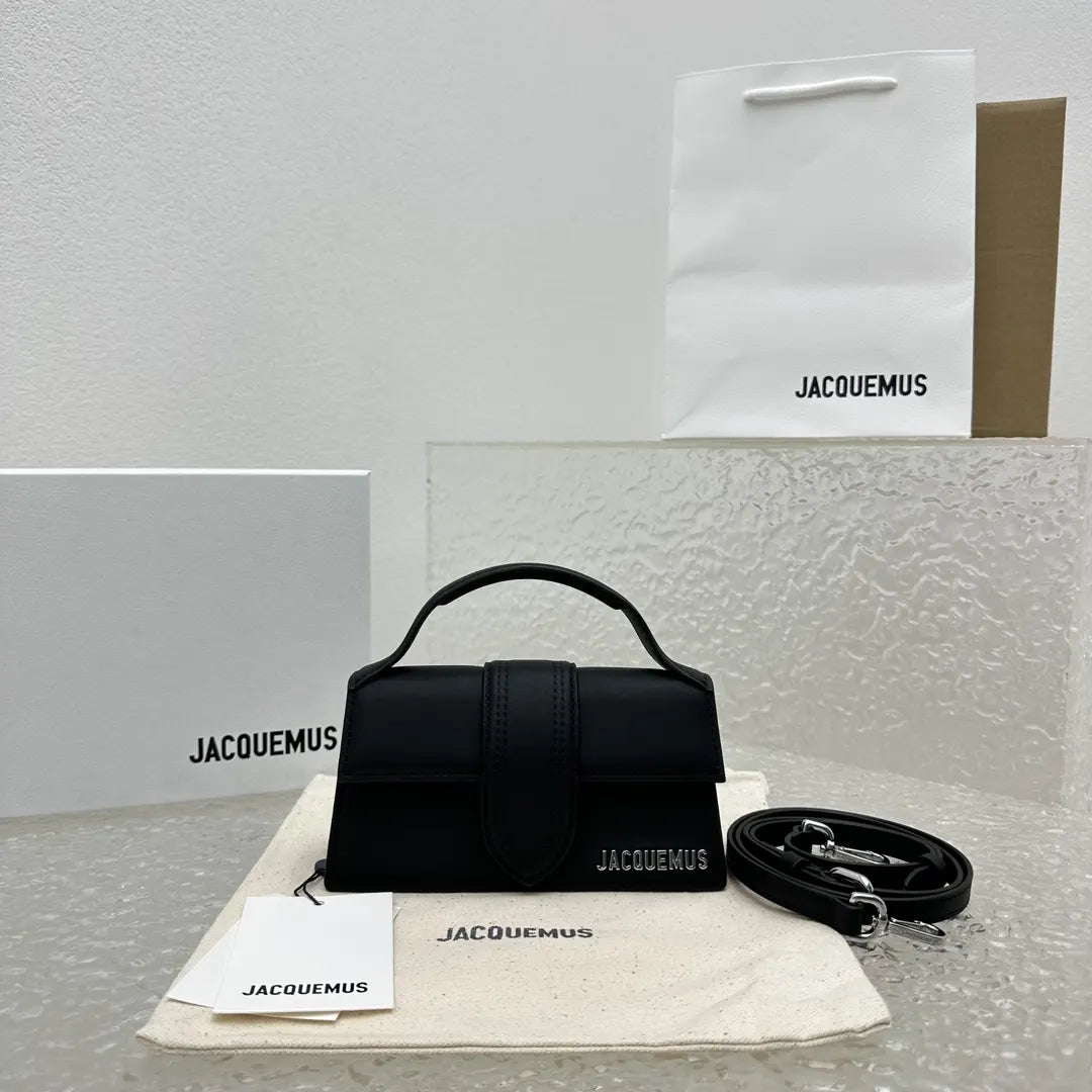 Jacquemus Matte Black Micro Bag