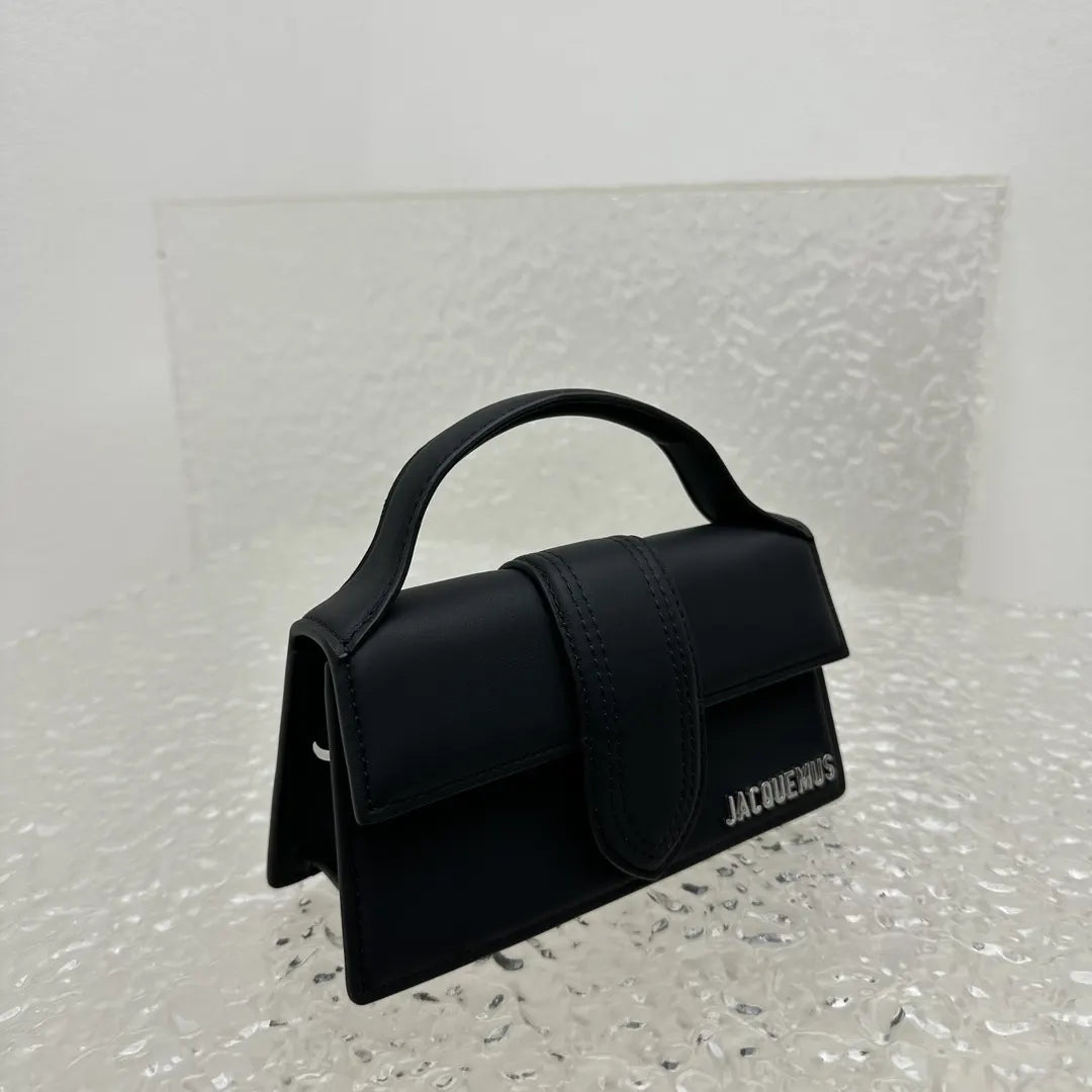 Jacquemus Matte Black Micro Bag - Hình 7