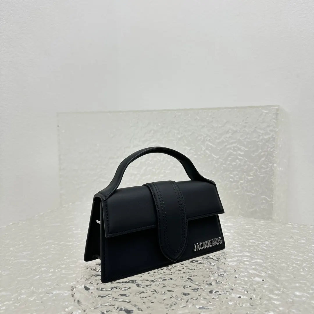 Jacquemus Matte Black Micro Bag - Hình 3