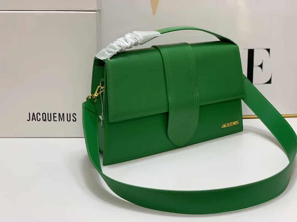 Jacquemus Le Grand Green Bag - Hình 2