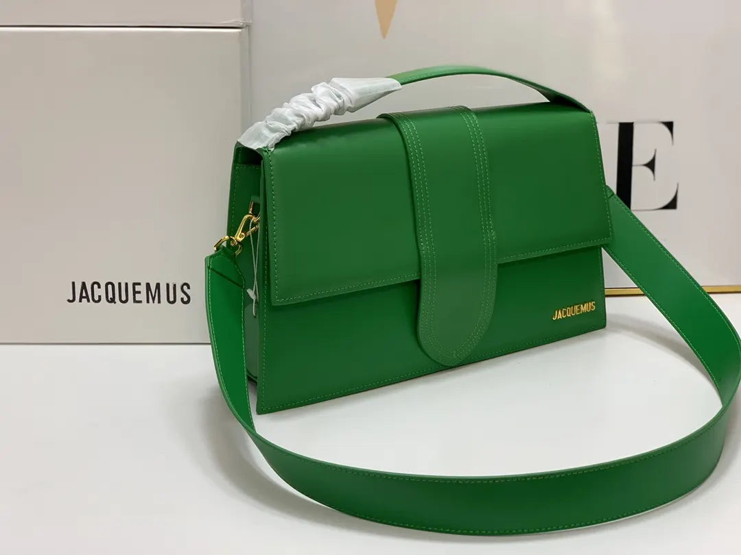 Jacquemus Le Grand Green Bag - Hình 2