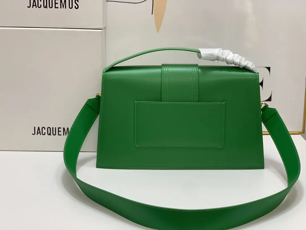 Jacquemus Le Grand Green Bag - Hình 3