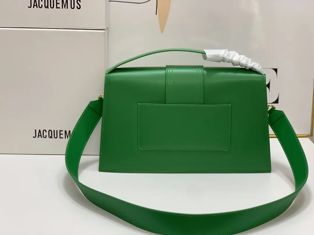 Jacquemus Le Grand Green Bag - Hình 3