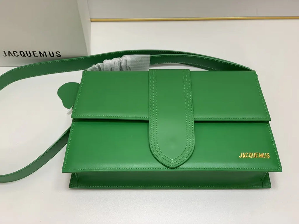 Jacquemus Le Grand Green Bag - Hình 5