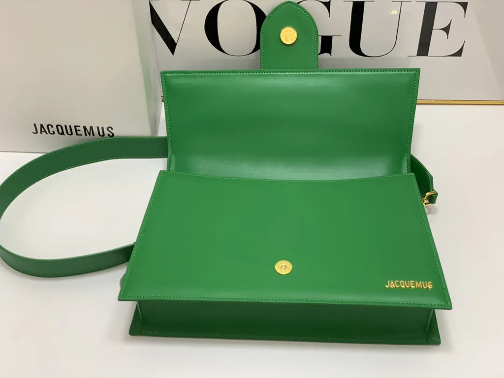 Jacquemus Le Grand Green Bag - Hình 8