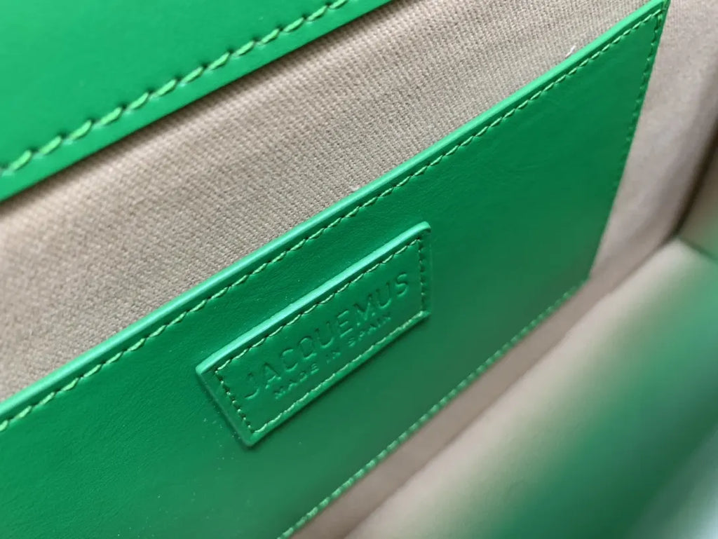 Jacquemus Le Grand Green Bag - Hình 7