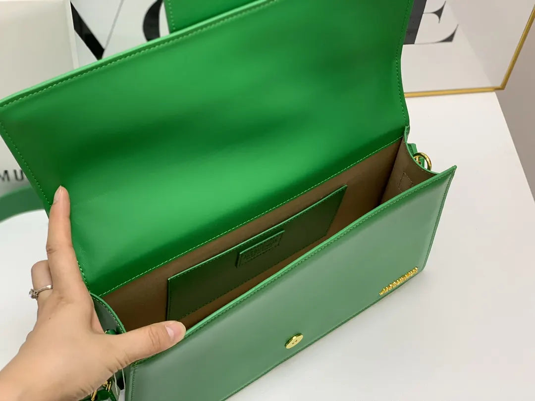 Jacquemus Le Grand Green Bag - Hình 6
