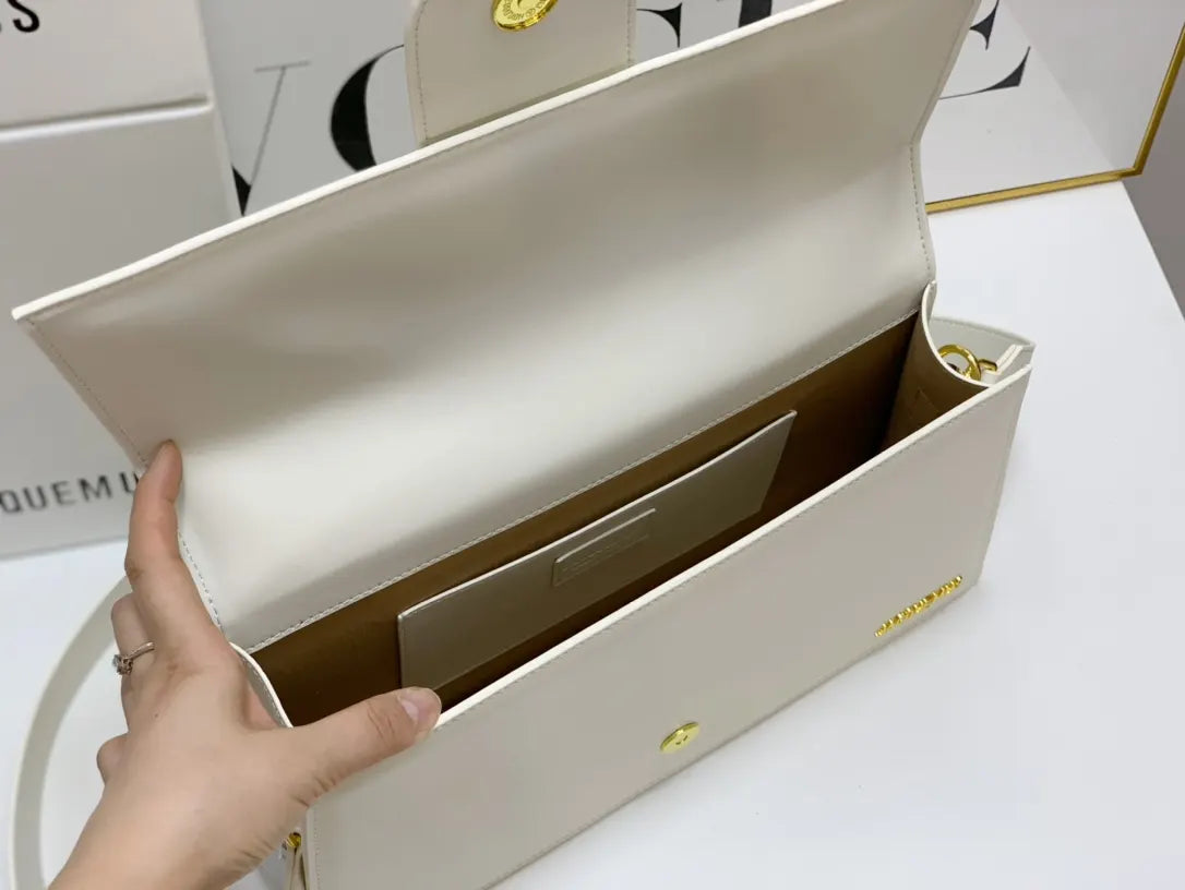 Jacquemus Off-White Bag - Hình 6