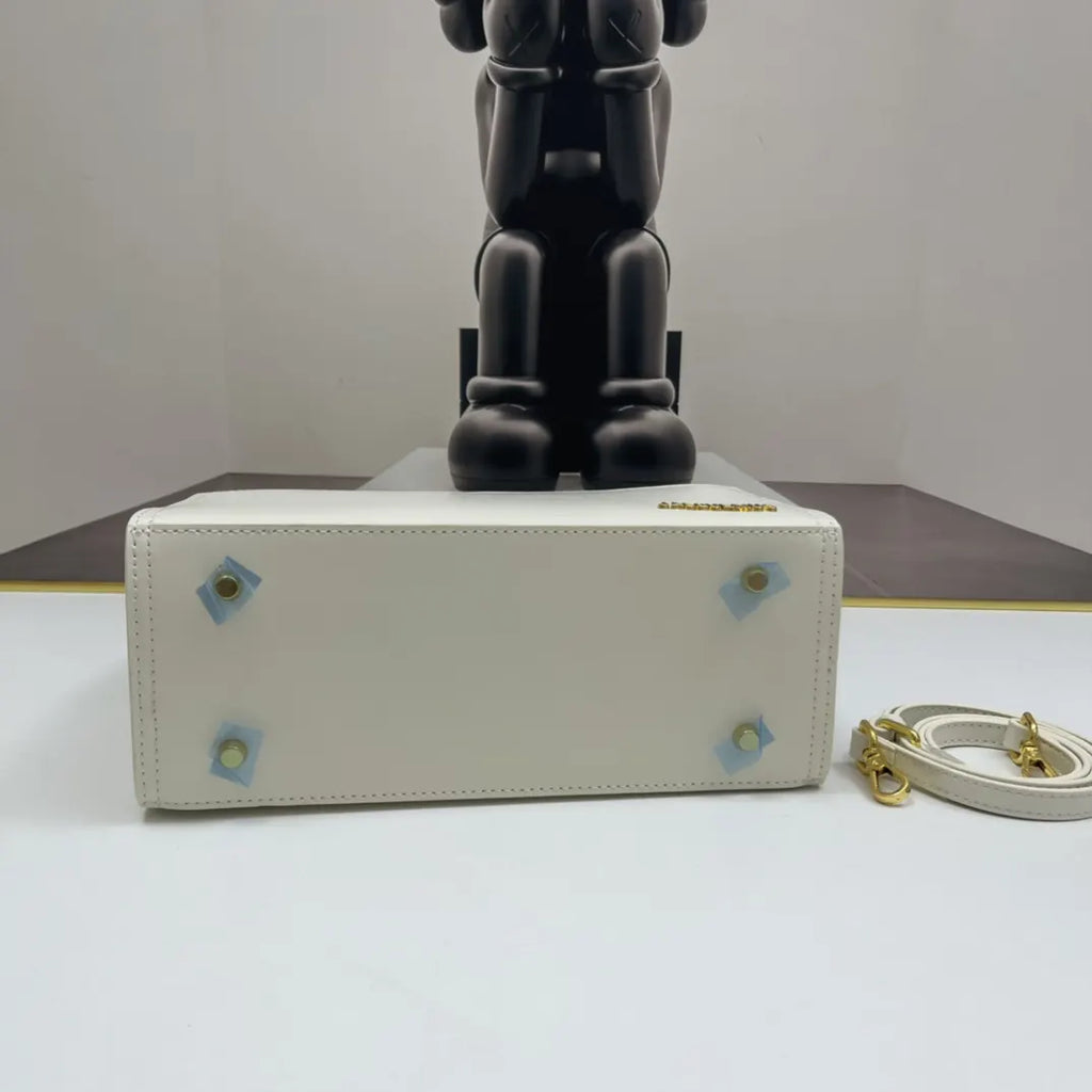 handle Jacquemus White 'Le Vanity' Bag - Hình 6