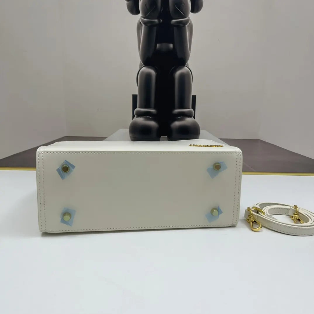 handle Jacquemus White 'Le Vanity' Bag - Hình 6