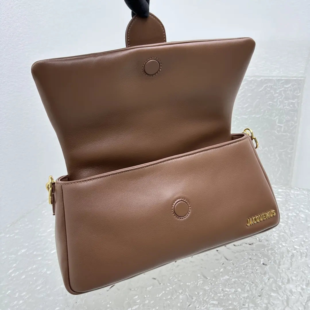 Jacquemus Brown Le Bisou Bag - Hình 7
