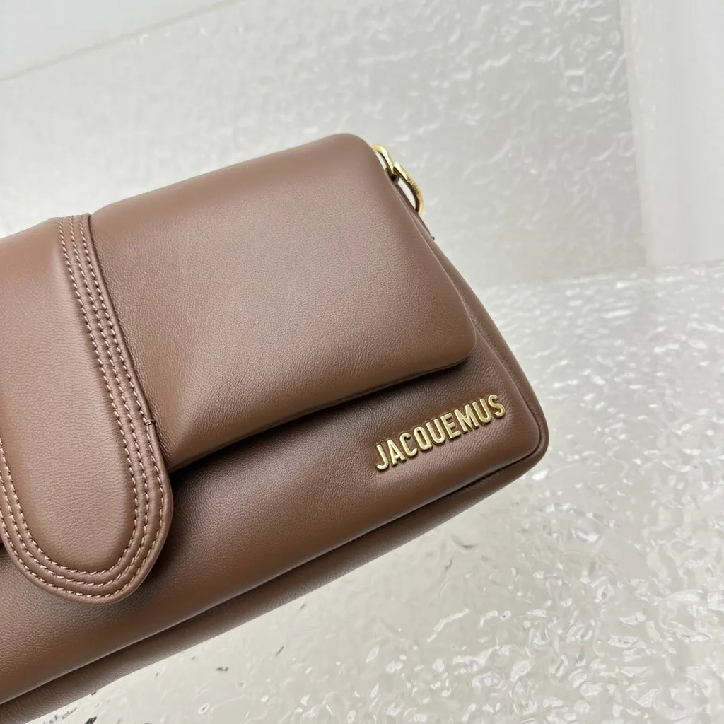 Jacquemus Brown Le Bisou Bag - Hình 5