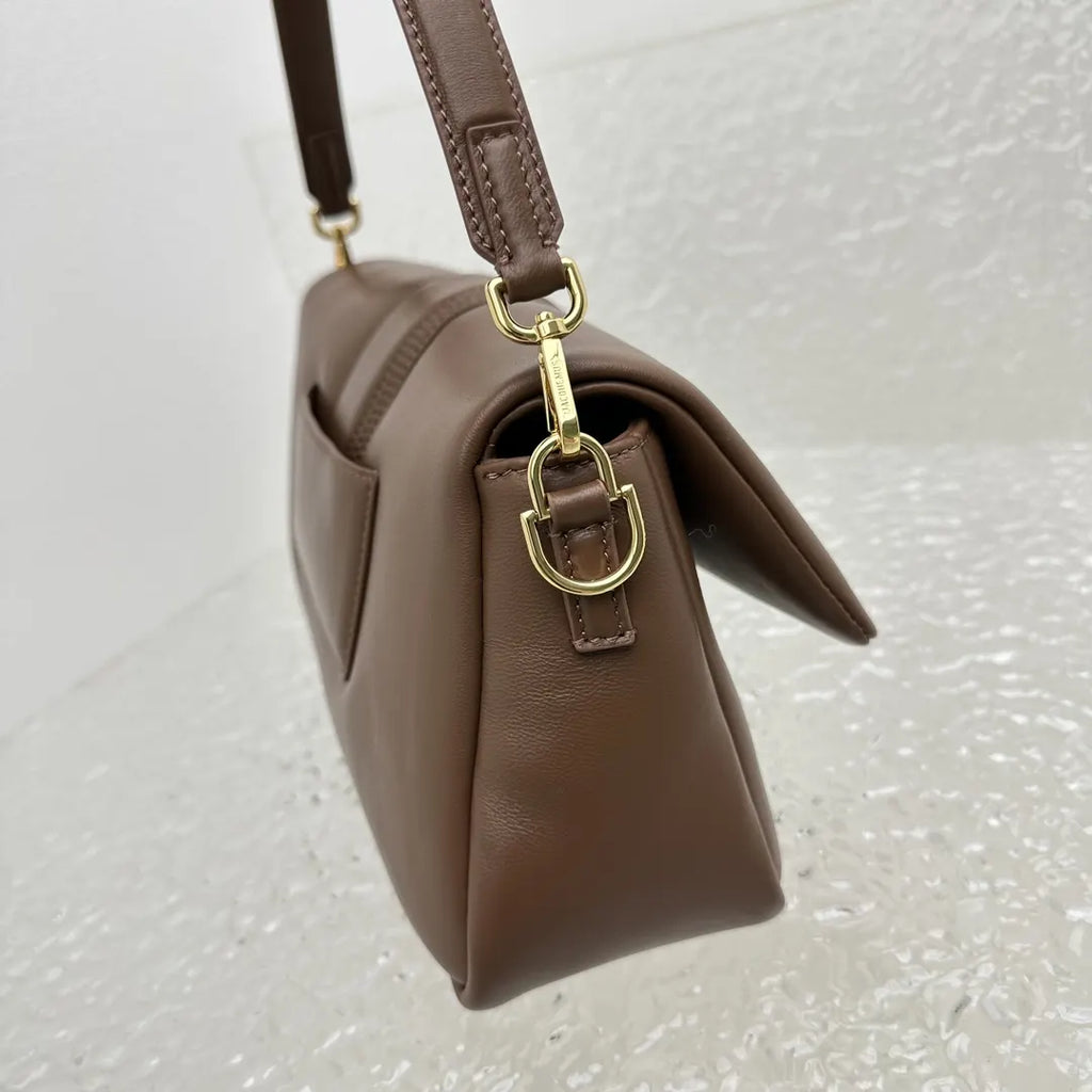 Jacquemus Brown Le Bisou Bag - Hình 8