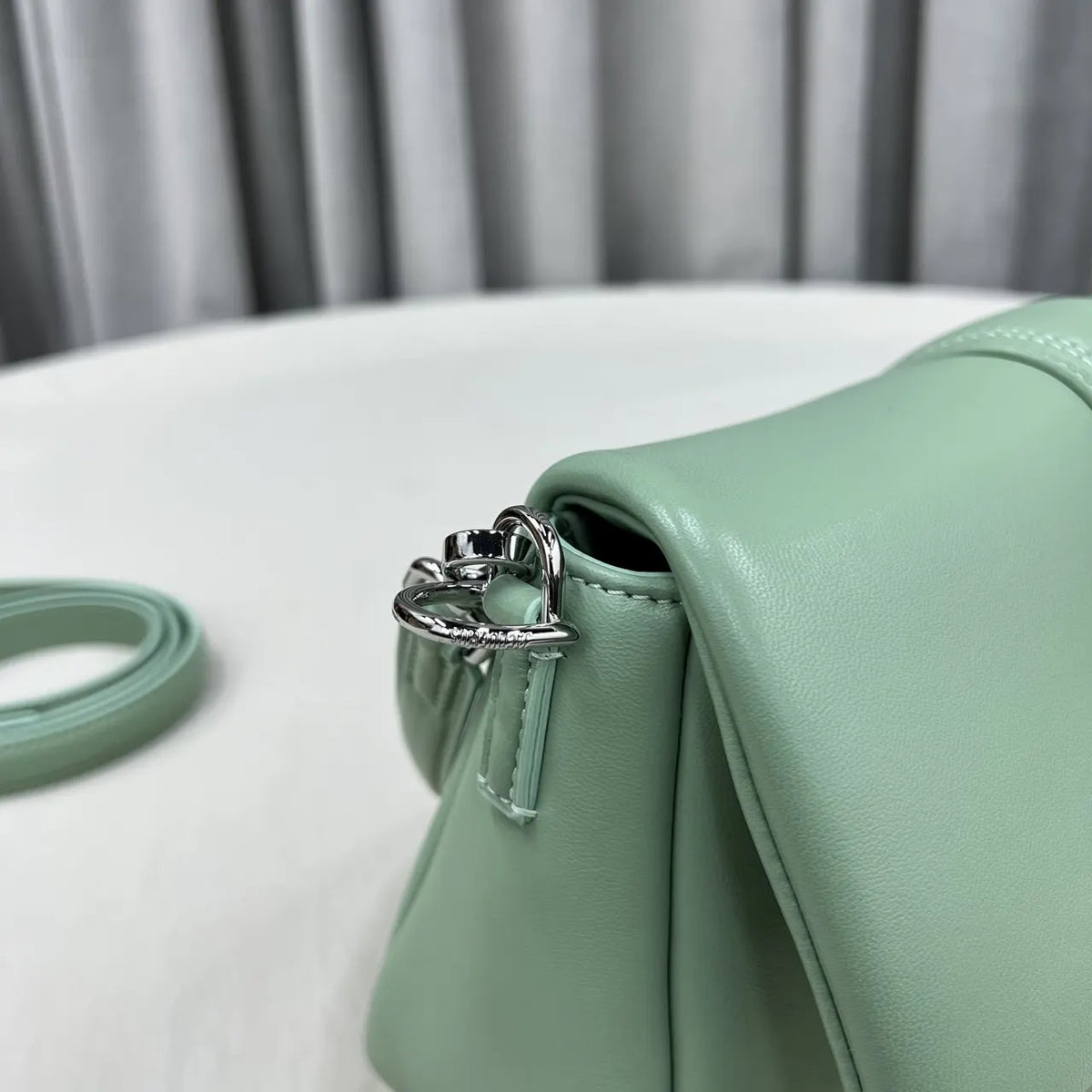 pistachio Jacquemus Le Bello Bag - Hình 4