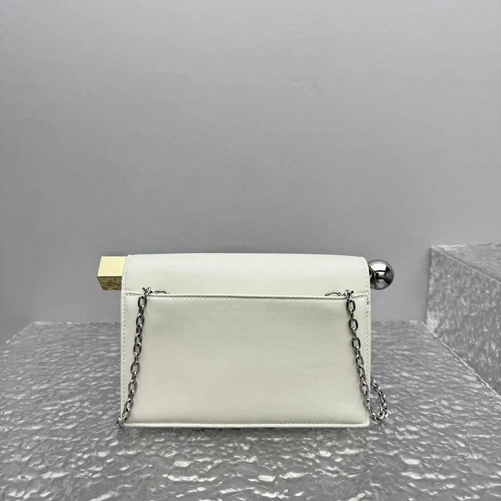 Jacquemus Cream Le Pichou Bag - Hình 7