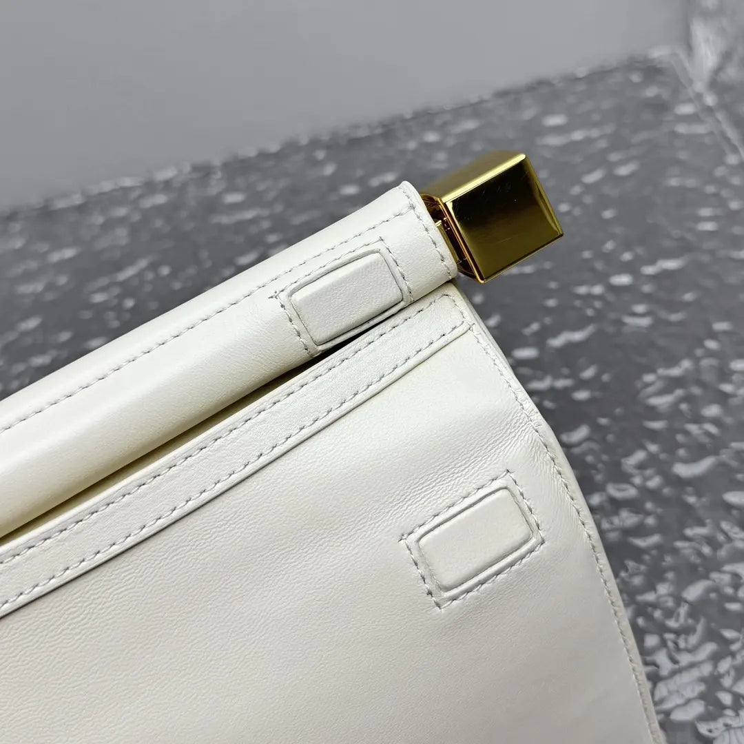Jacquemus Cream Le Pichou Bag - Hình 2