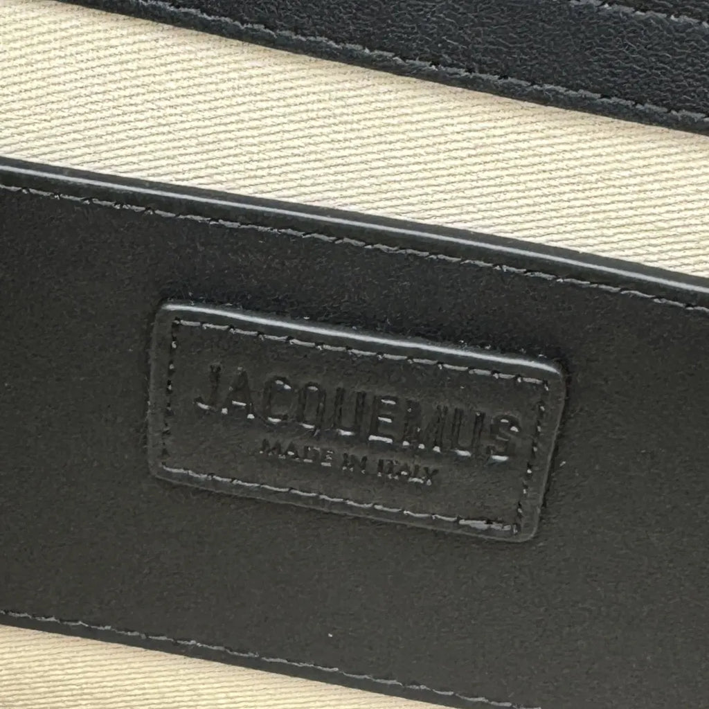 Jacquemus Le Riviera Black Bag - Hình 11