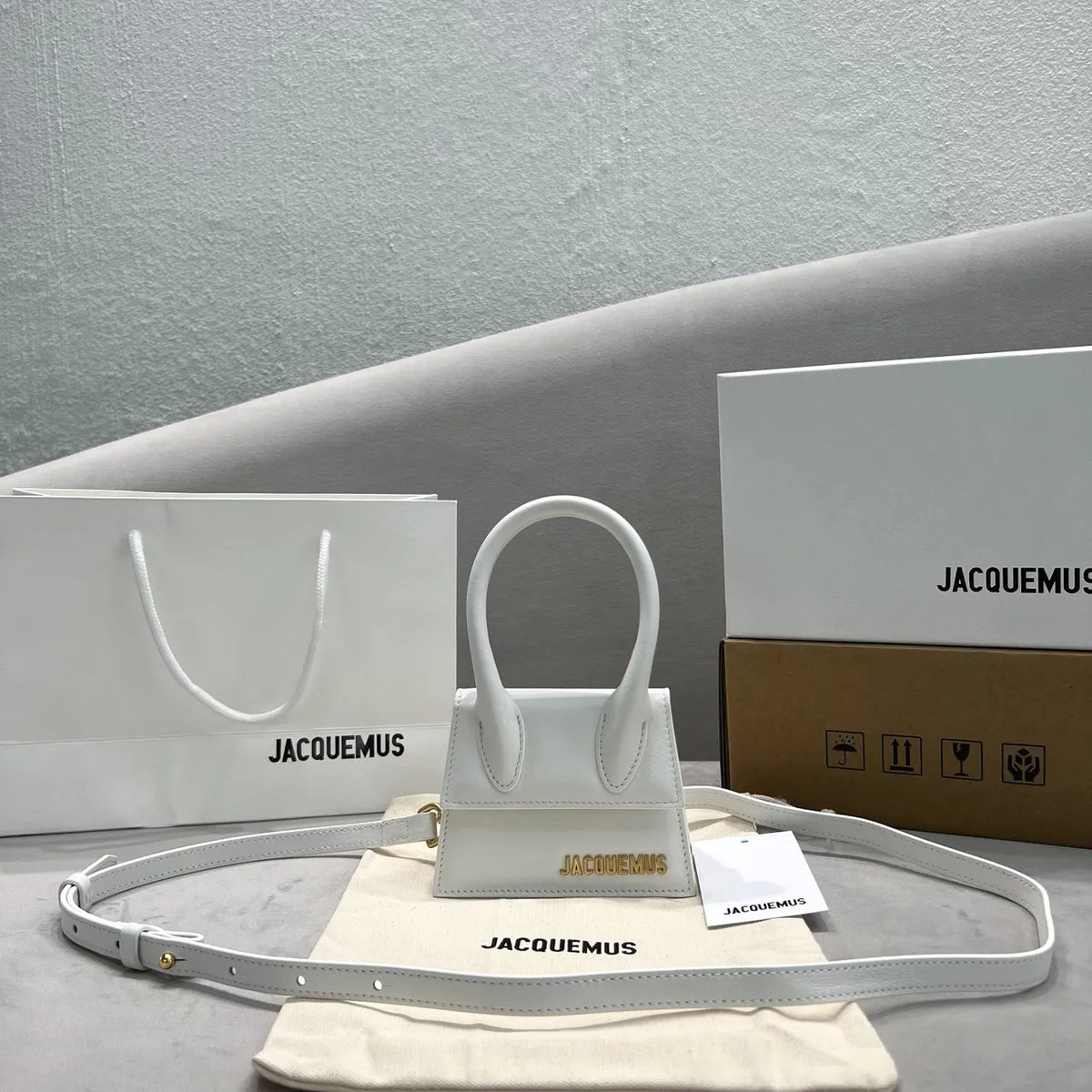 Jacquemus Mini White Bag