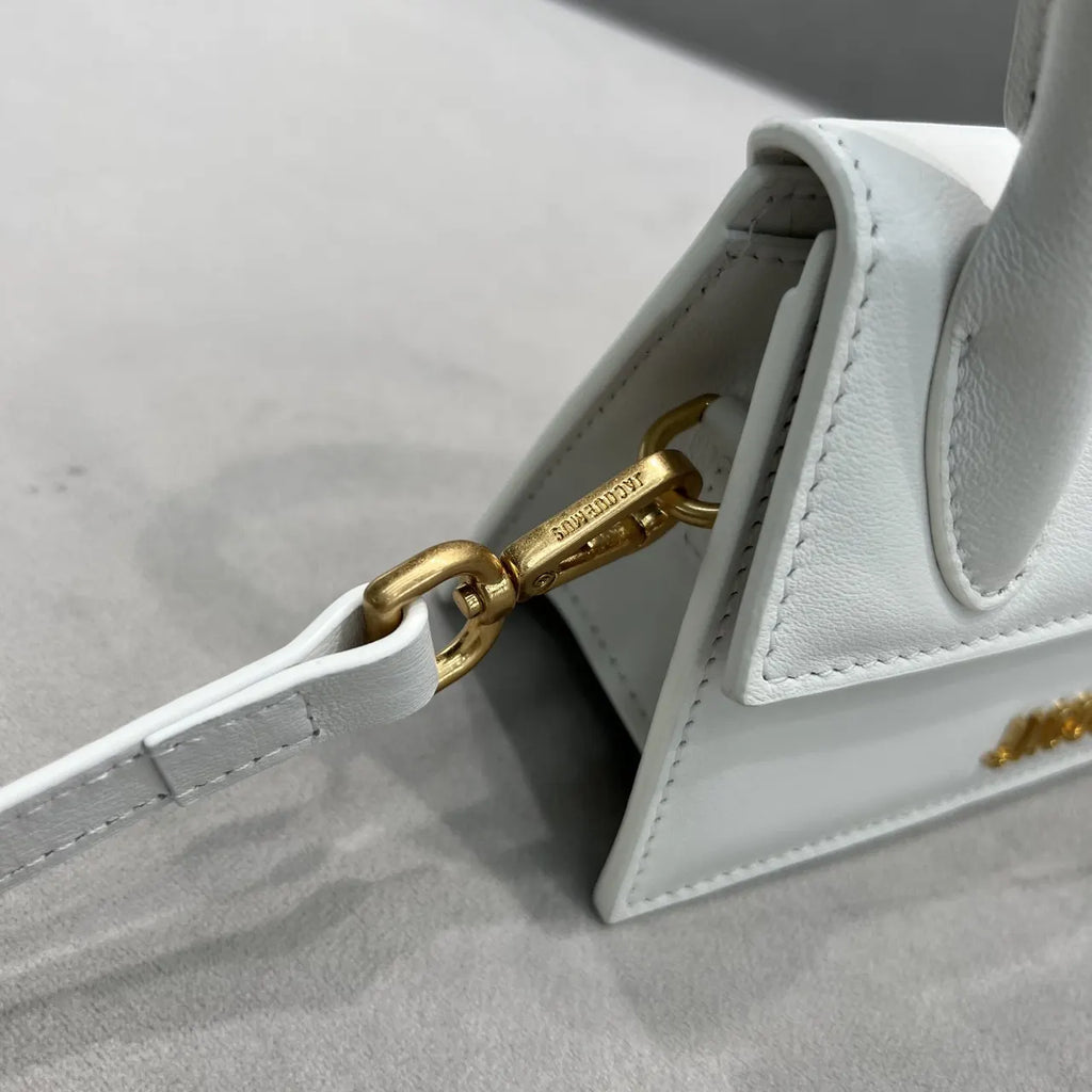 Jacquemus Mini White Bag - Hình 9