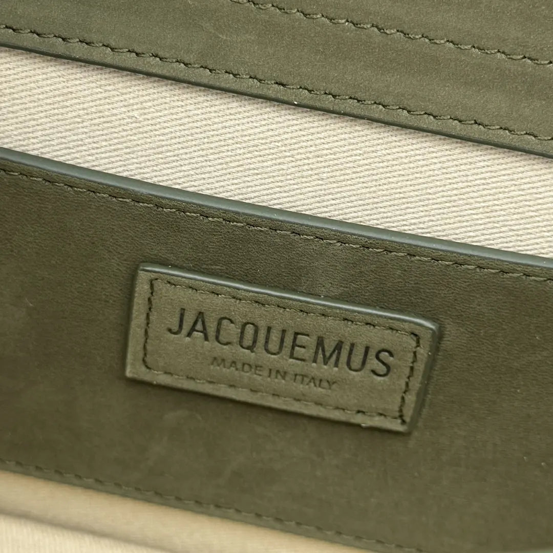 Jacquemus Olive Green Bag - Hình 12