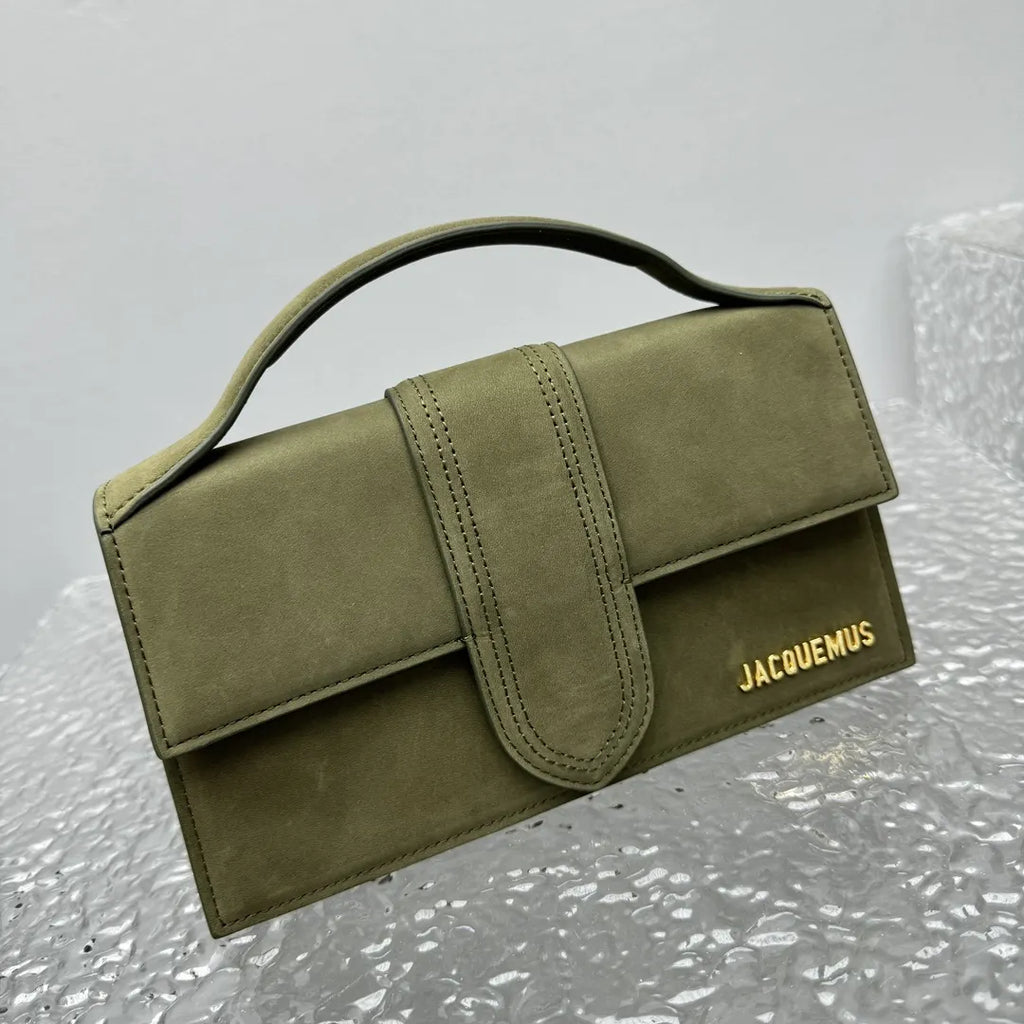 Jacquemus Olive Green Bag - Hình 3