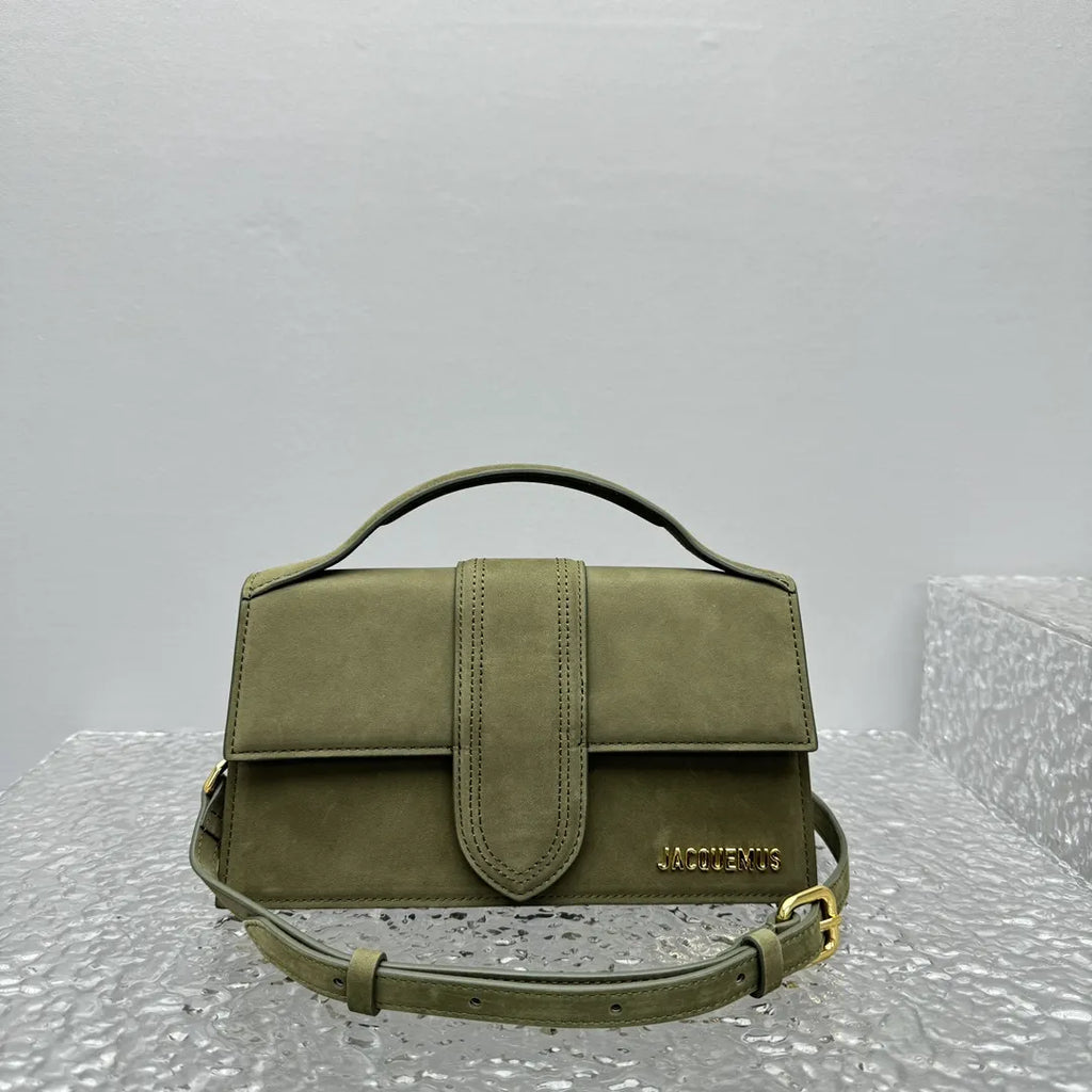 Jacquemus Olive Green Bag - Hình 2